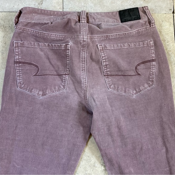 American Eagle Hi-Rise Jegging Corduroy Pants Super Stretch X4 - Picture 5 of 15